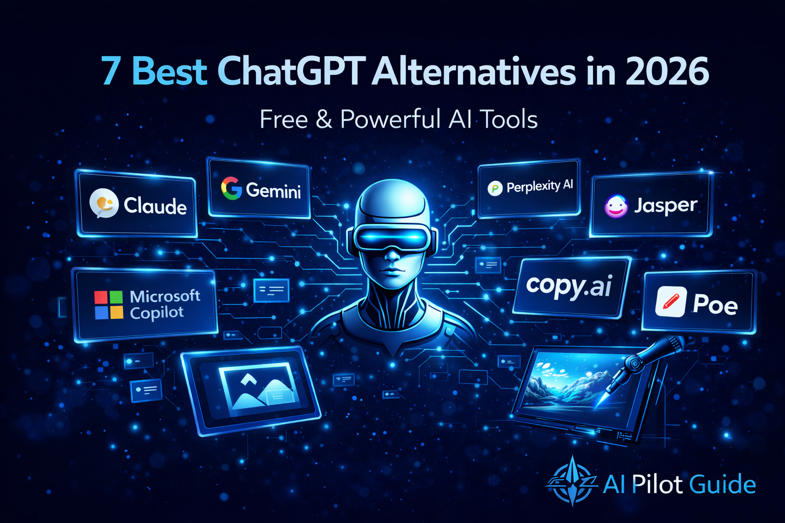 7 Best ChatGPT Alternatives in 2026 (Free & Powerful AI Tools)
